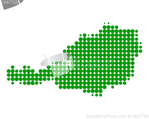 Image of Map of Austria