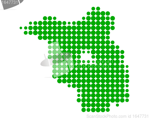 Image of Map of Brandenburg