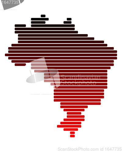 Image of Map of Brazil