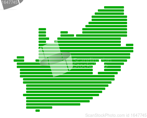 Image of Map of South Africa