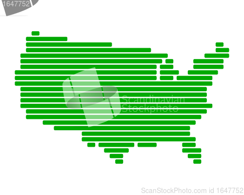 Image of Map of USA