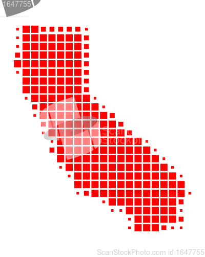 Image of Map of California