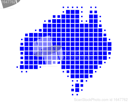 Image of Map of Australia