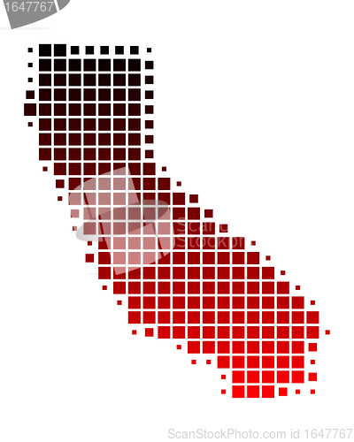 Image of Map of California