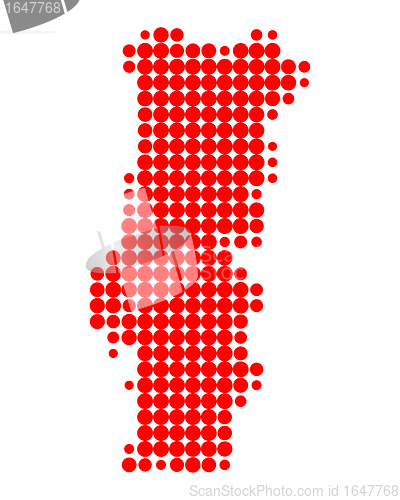 Image of Map of Portugal
