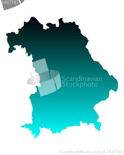 Image of Map of Bavaria