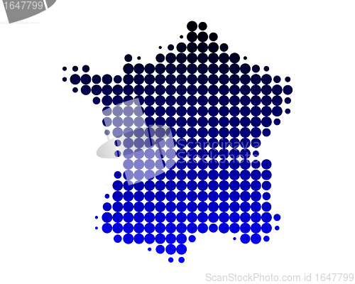 Image of Map of France