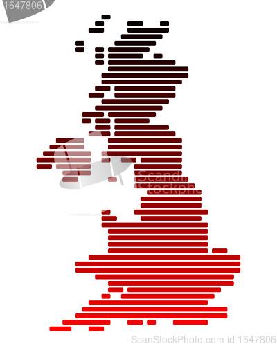 Image of Map of Great Britain