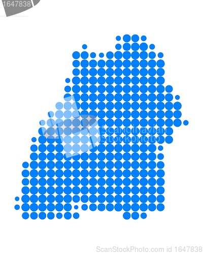 Image of Map of Baden-Wuerttemberg