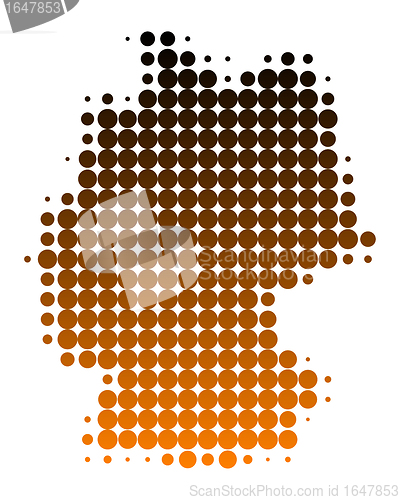 Image of Map of Germany