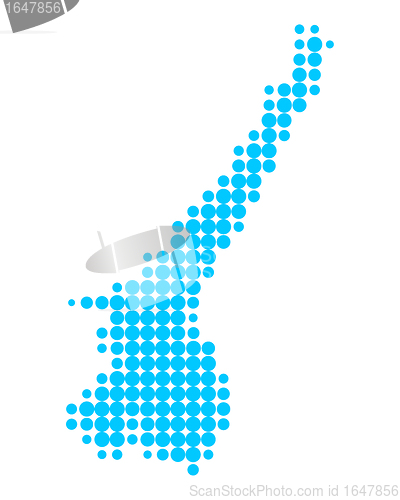 Image of Map of Lake Garda