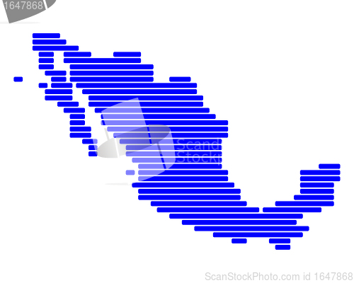 Image of Map of Mexico
