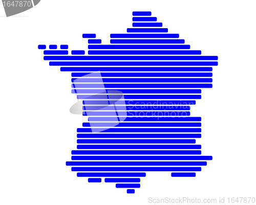 Image of Map of France