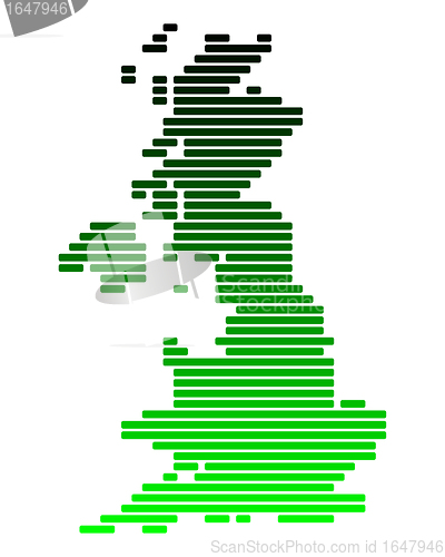 Image of Map of Great Britain