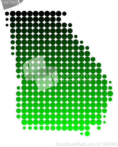 Image of Map of Georgia