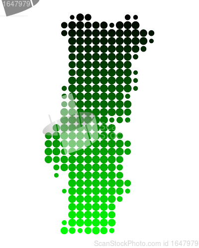 Image of Map of Portugal