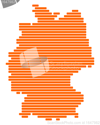 Image of Map of Germany