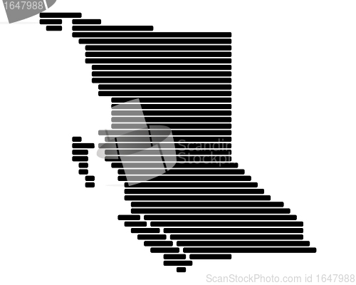 Image of Map of British Columbia