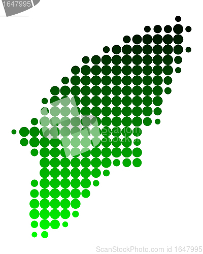 Image of Map of Rhodos