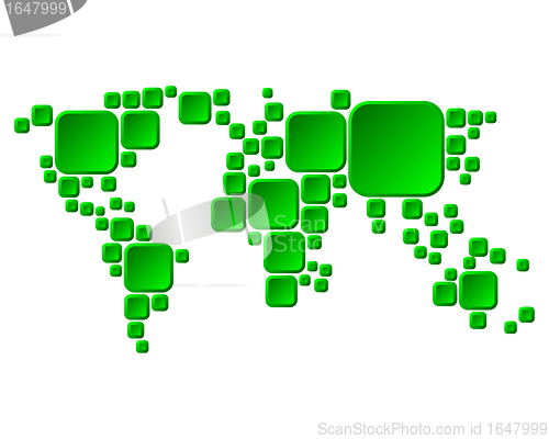 Image of World map