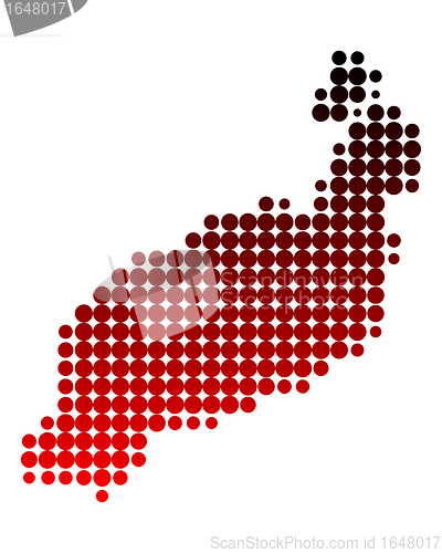 Image of Map of Lanzarote