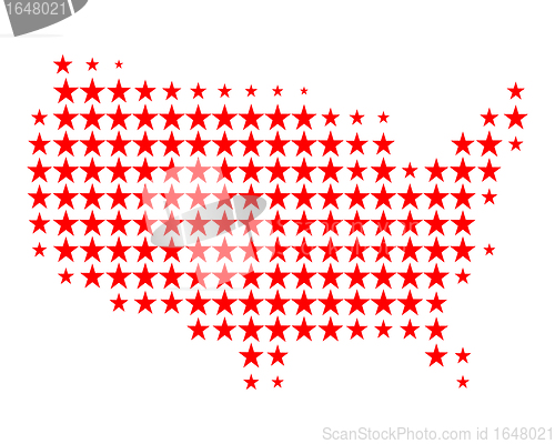 Image of Map of USA