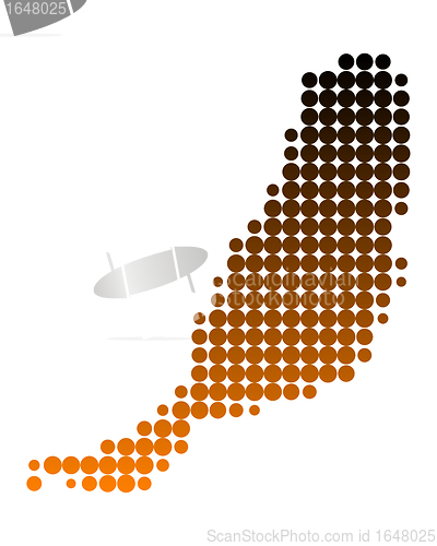 Image of Map of Fuerteventura