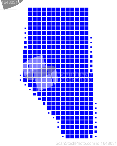 Image of Map of Alberta
