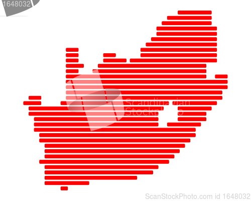 Image of Map of South Africa