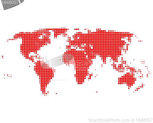 Image of World map