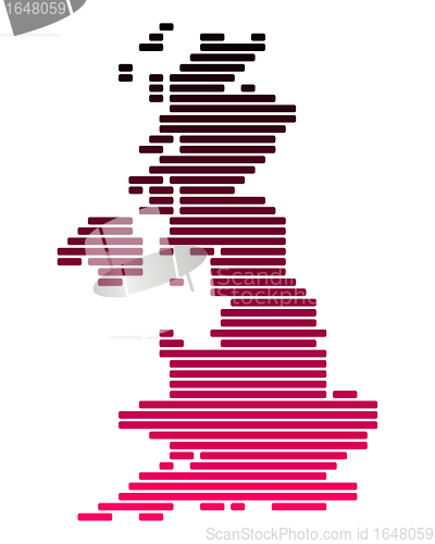 Image of Map of Great Britain
