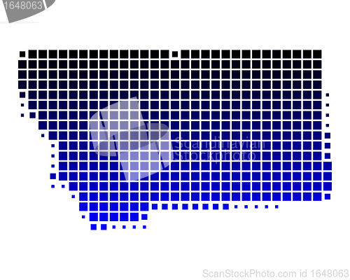Image of Map of Montana