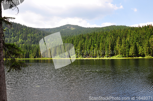 Image of Lake Arber in Bavaria (Grosser Arbersee)