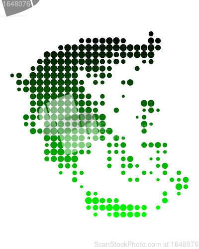 Image of Map of Greece