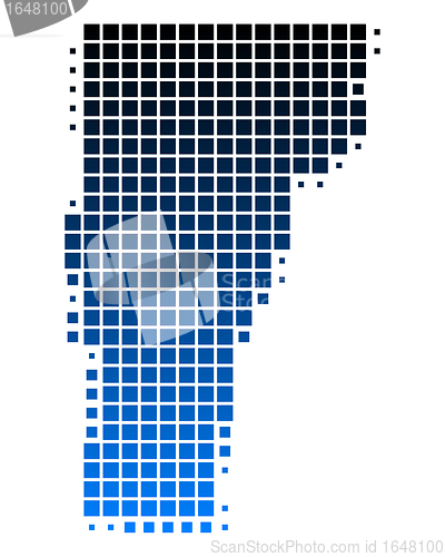 Image of Map of Vermont