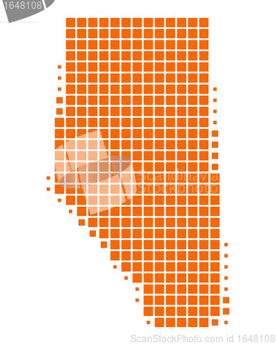 Image of Map of Alberta