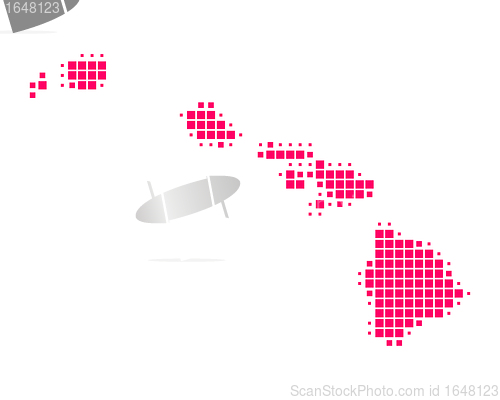 Image of Map of Hawaii