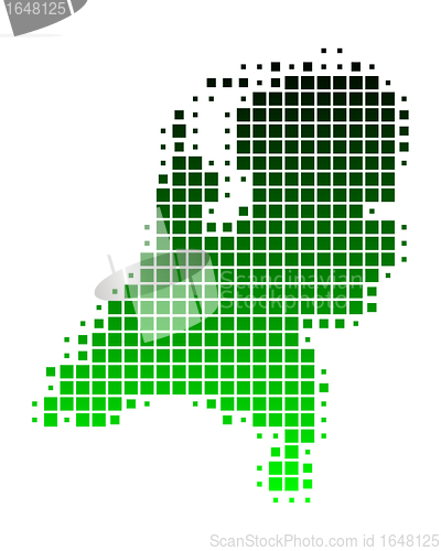 Image of Map of the Netherlands