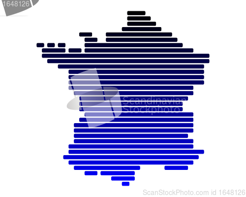 Image of Map of France