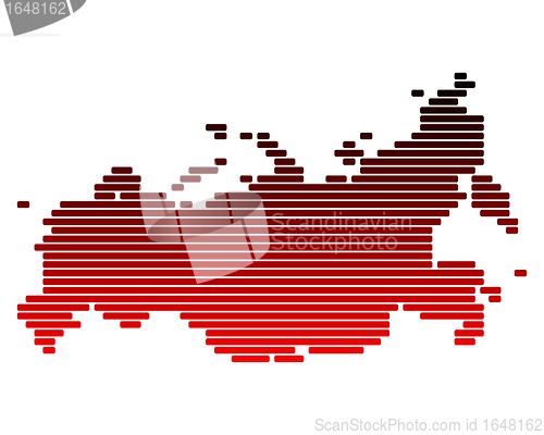 Image of Map of Russia
