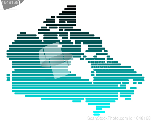 Image of Map of Canada