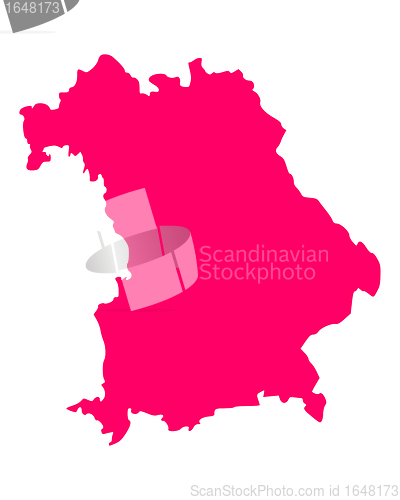 Image of Map of Bavaria