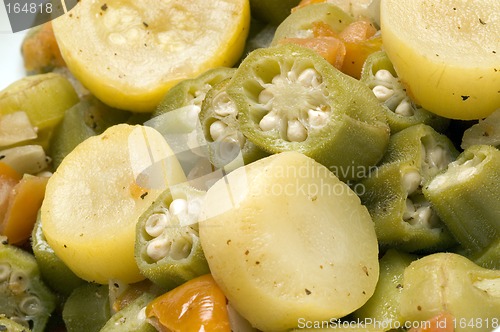 Image of okra and squash