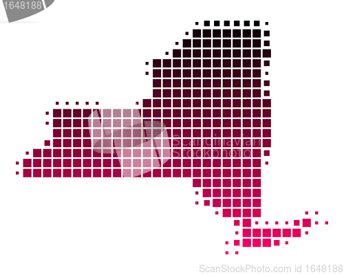 Image of Map of New York