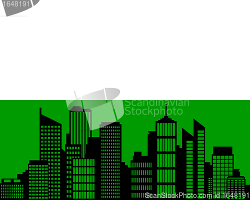 Image of City and flag of Saxony