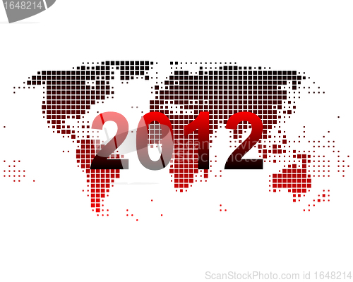 Image of World map 2012