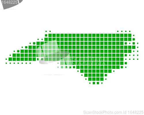 Image of Map of North Carolina