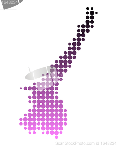 Image of Map of Lake Garda