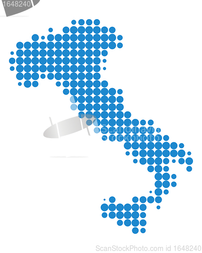 Image of Map of Italy