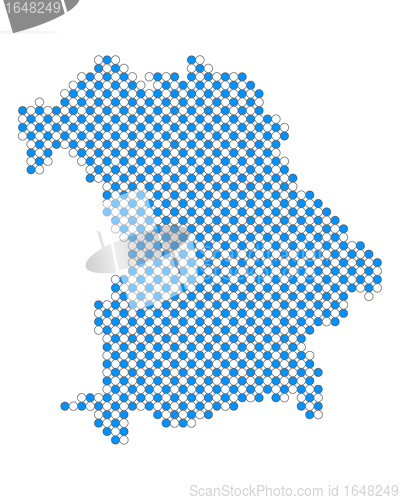 Image of Map of Bavaria